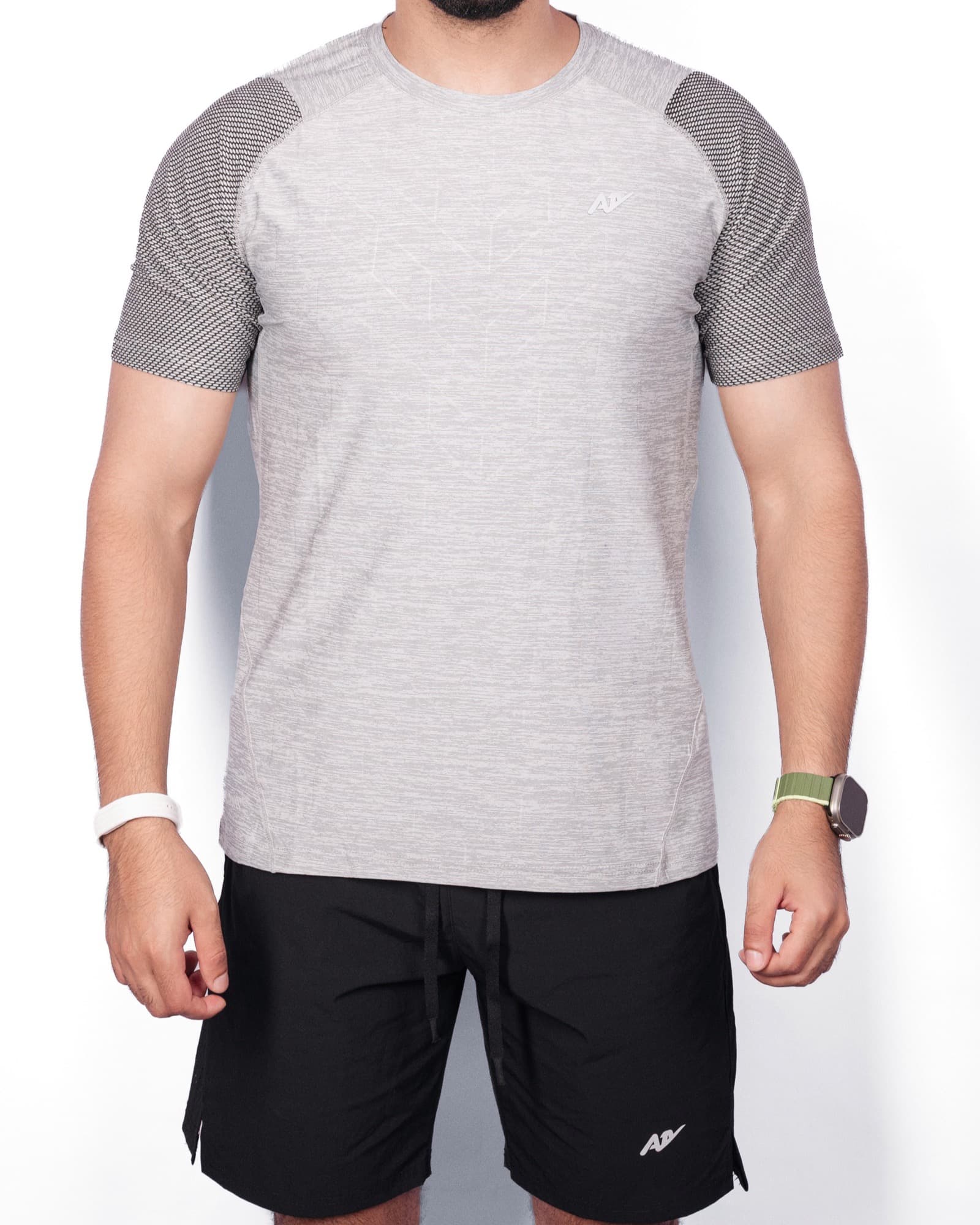 Light Grey Heather Tee, view 1