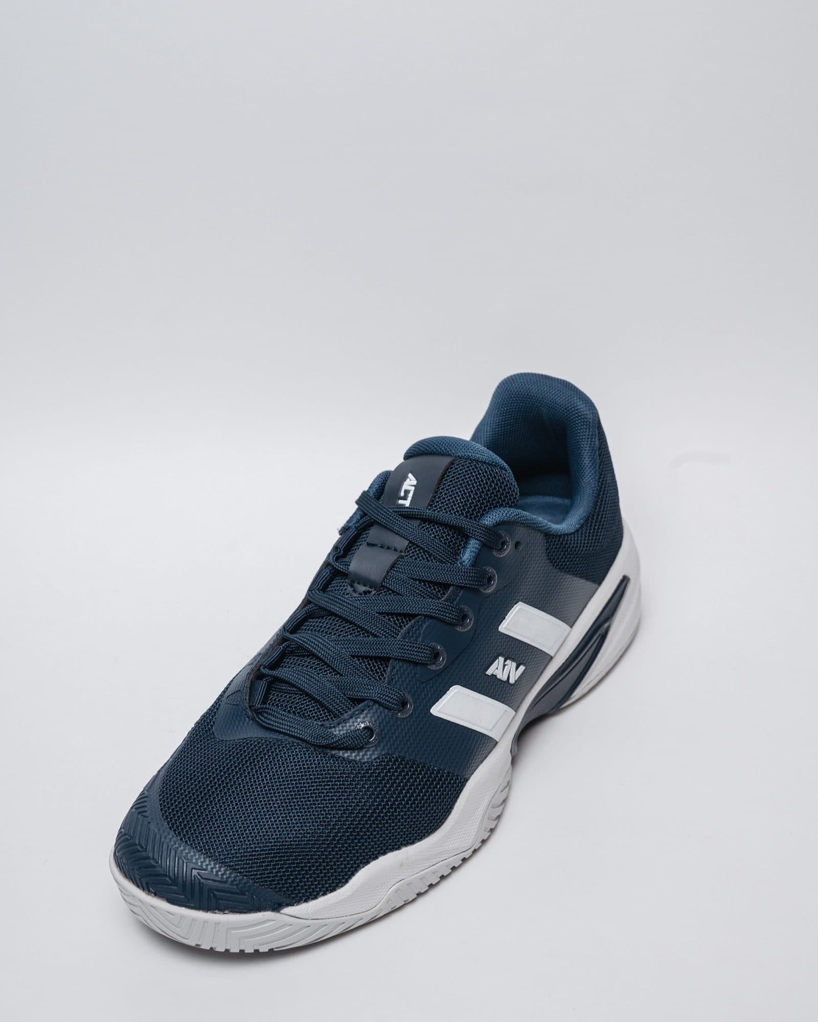 Navy Stripe Court Shoe, view 1