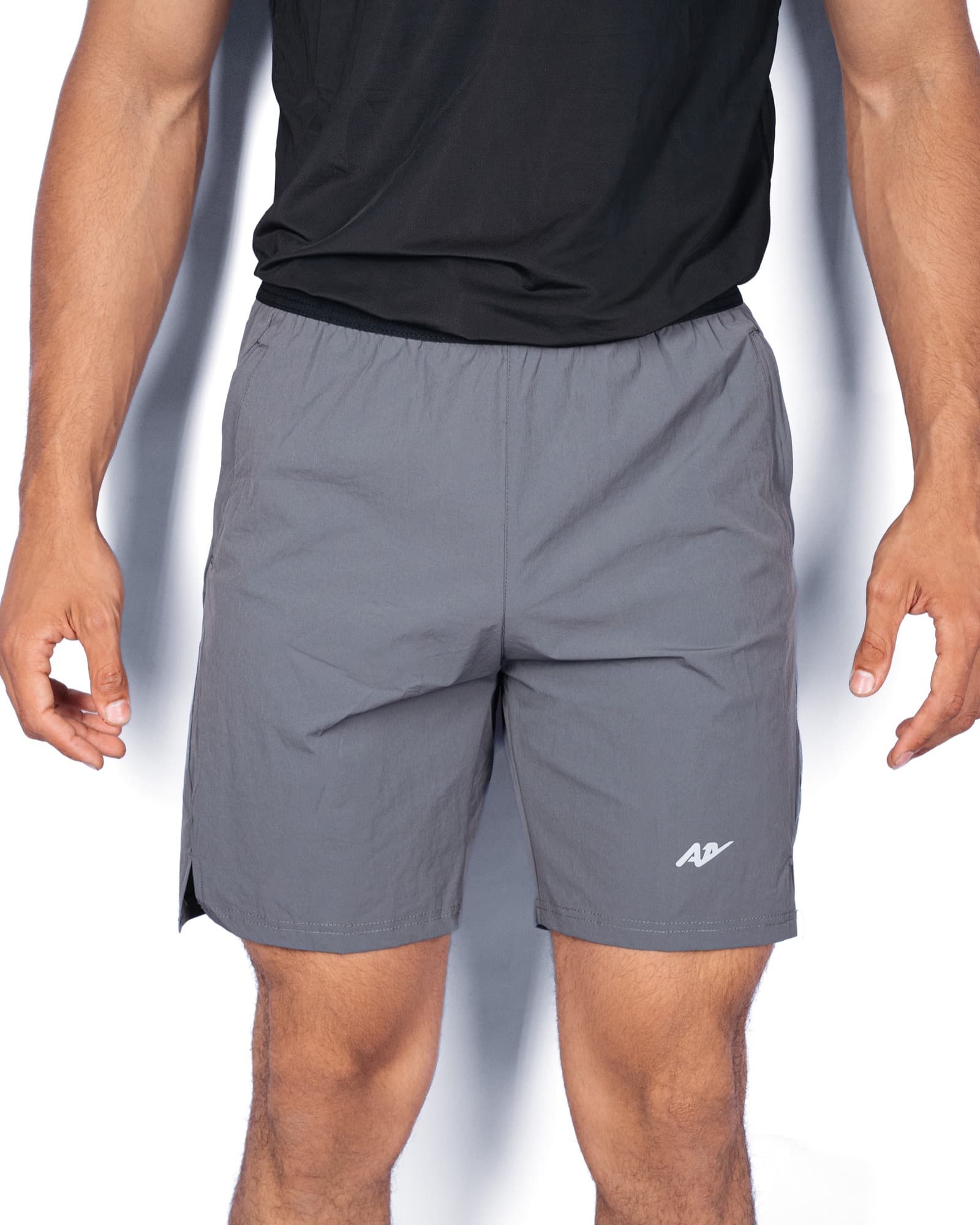 Grey Training Shorts, view 1