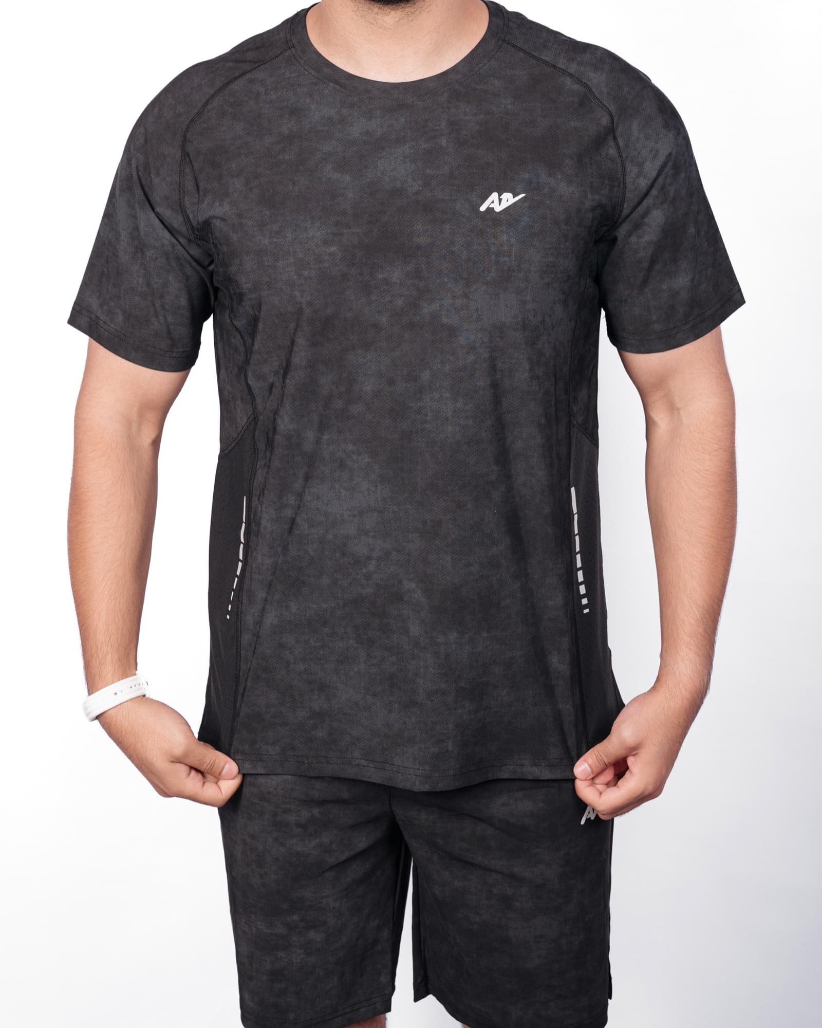 Charcoal Wash Training Tee, view 1
