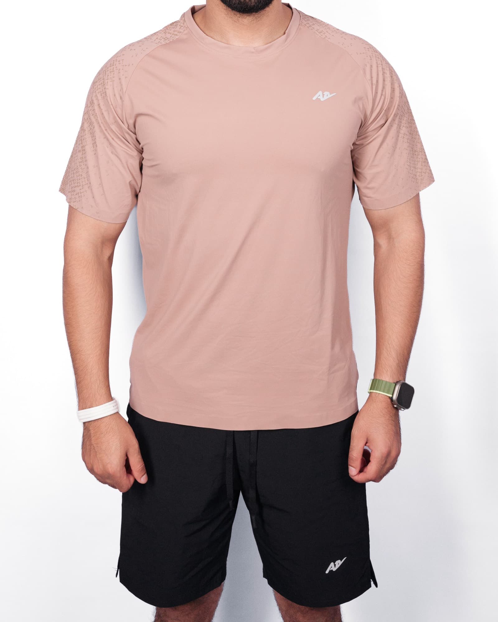 Dusty Pink Training Tee, view 1