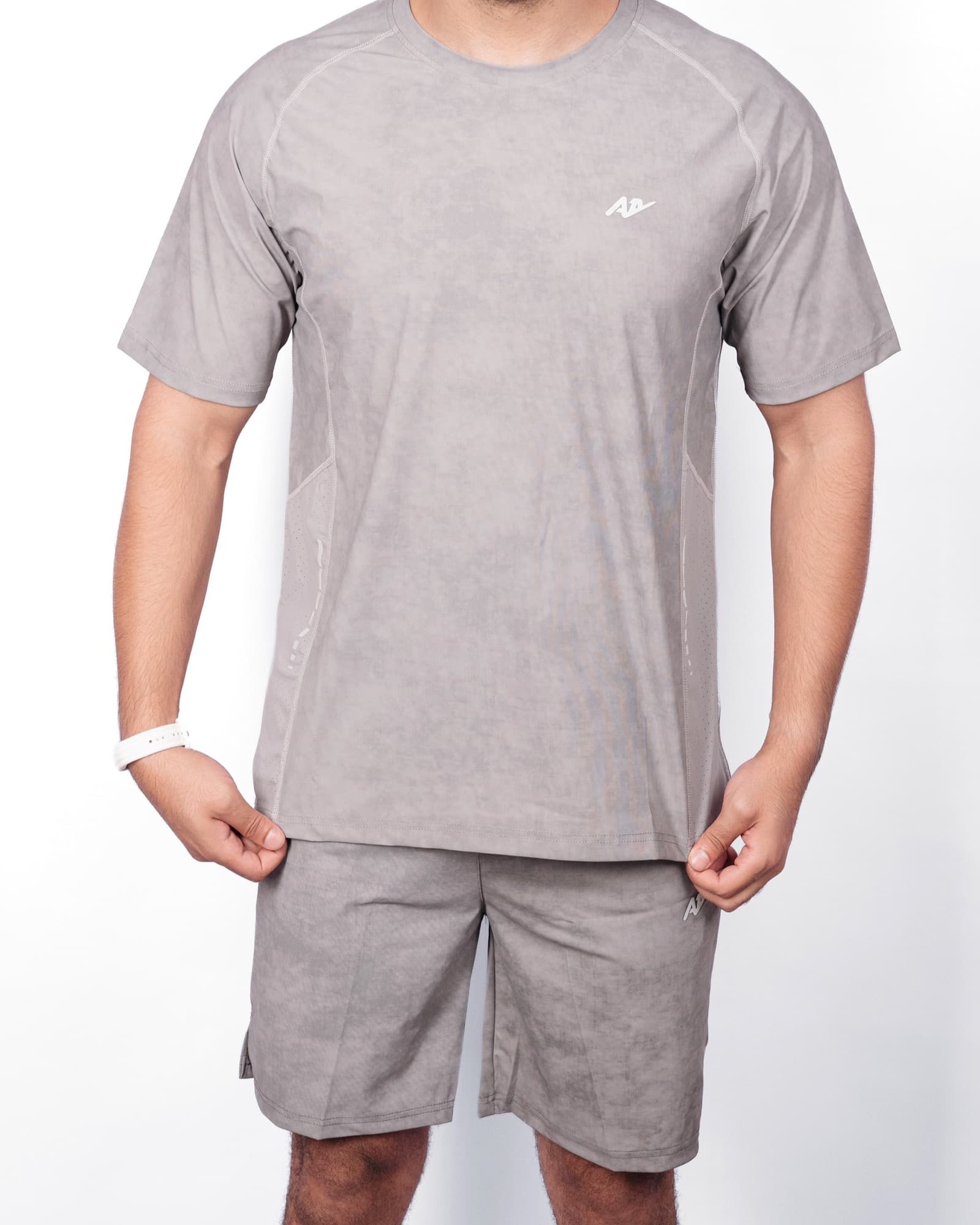 Light Grey Wash Training Tee, view 1