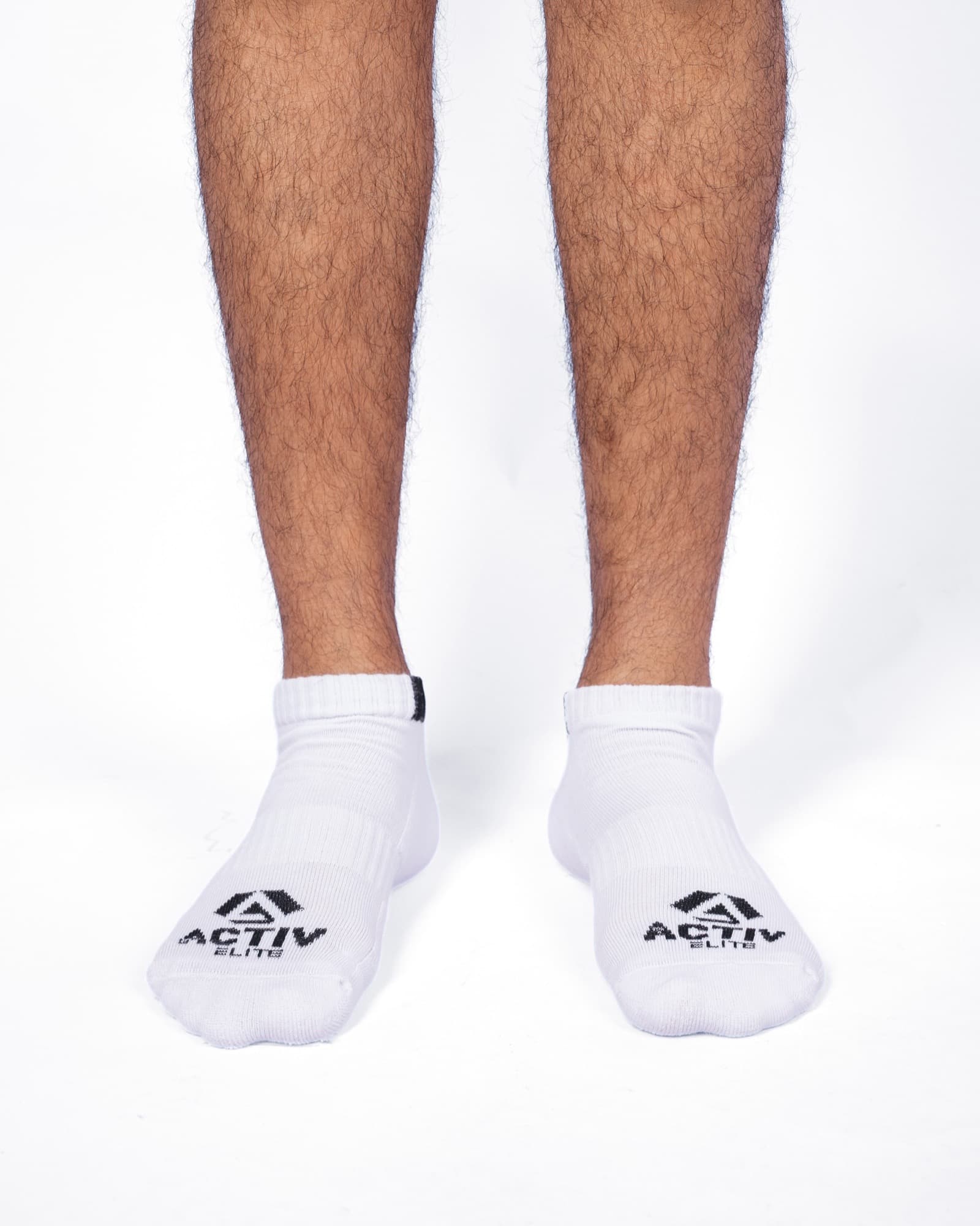 White Black-Tab Activ Ankle Socks, view 1