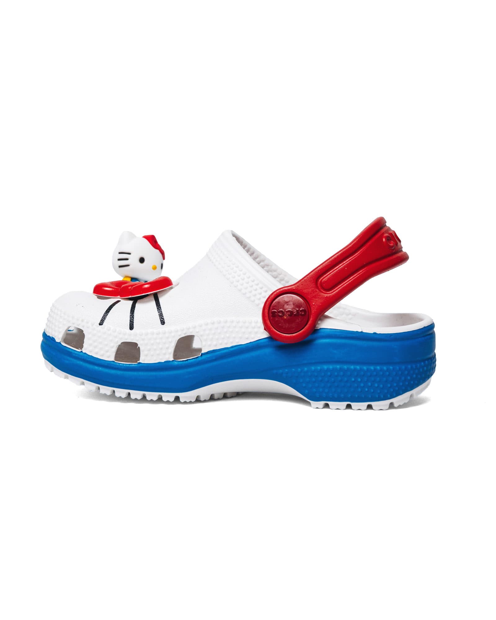 Hello Kitty Blue Kids Crocs, view 1