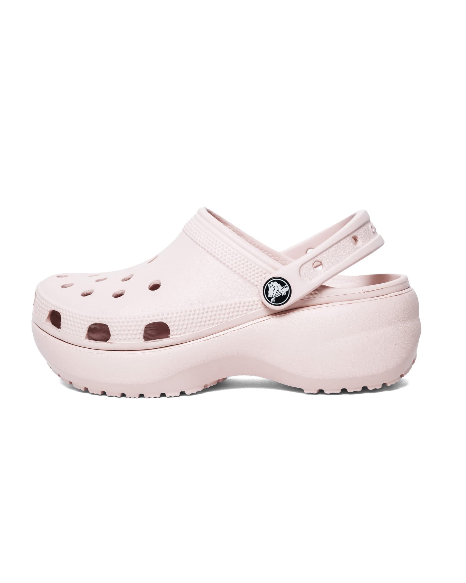 Pink Mega Crush Crocs, view 1