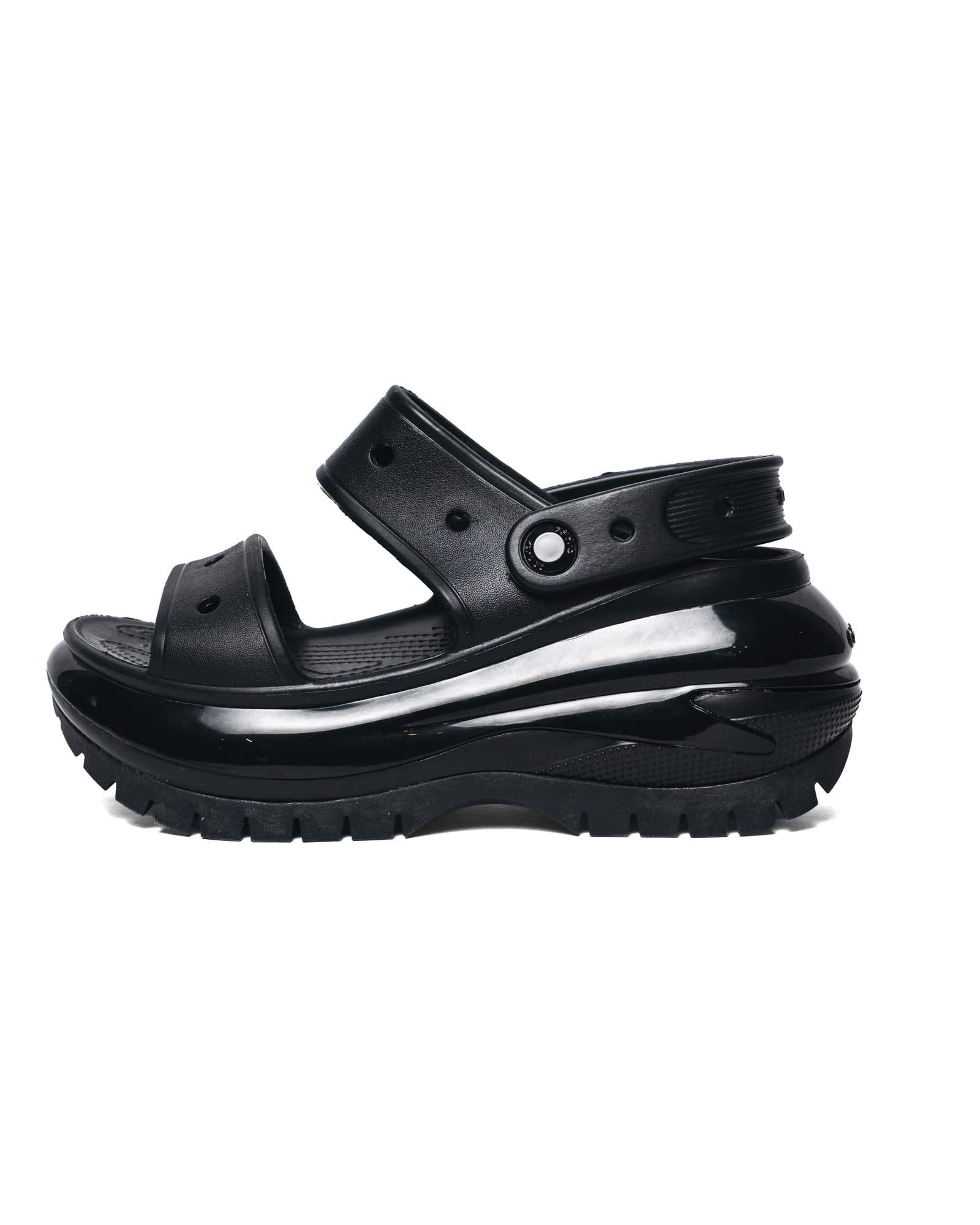 Black Mega Crush Sandal, view 1