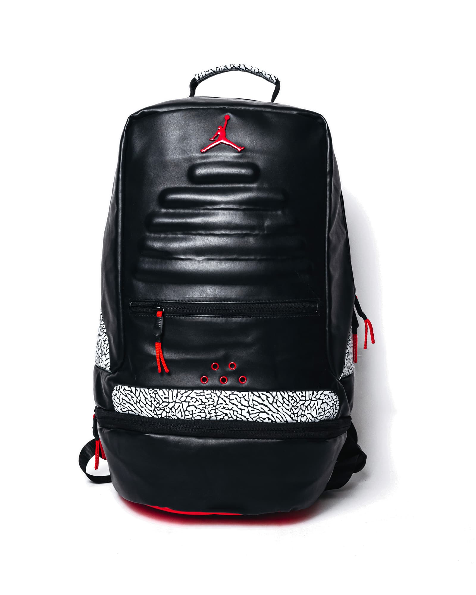 Black Cement Jordan Backpack, view 1