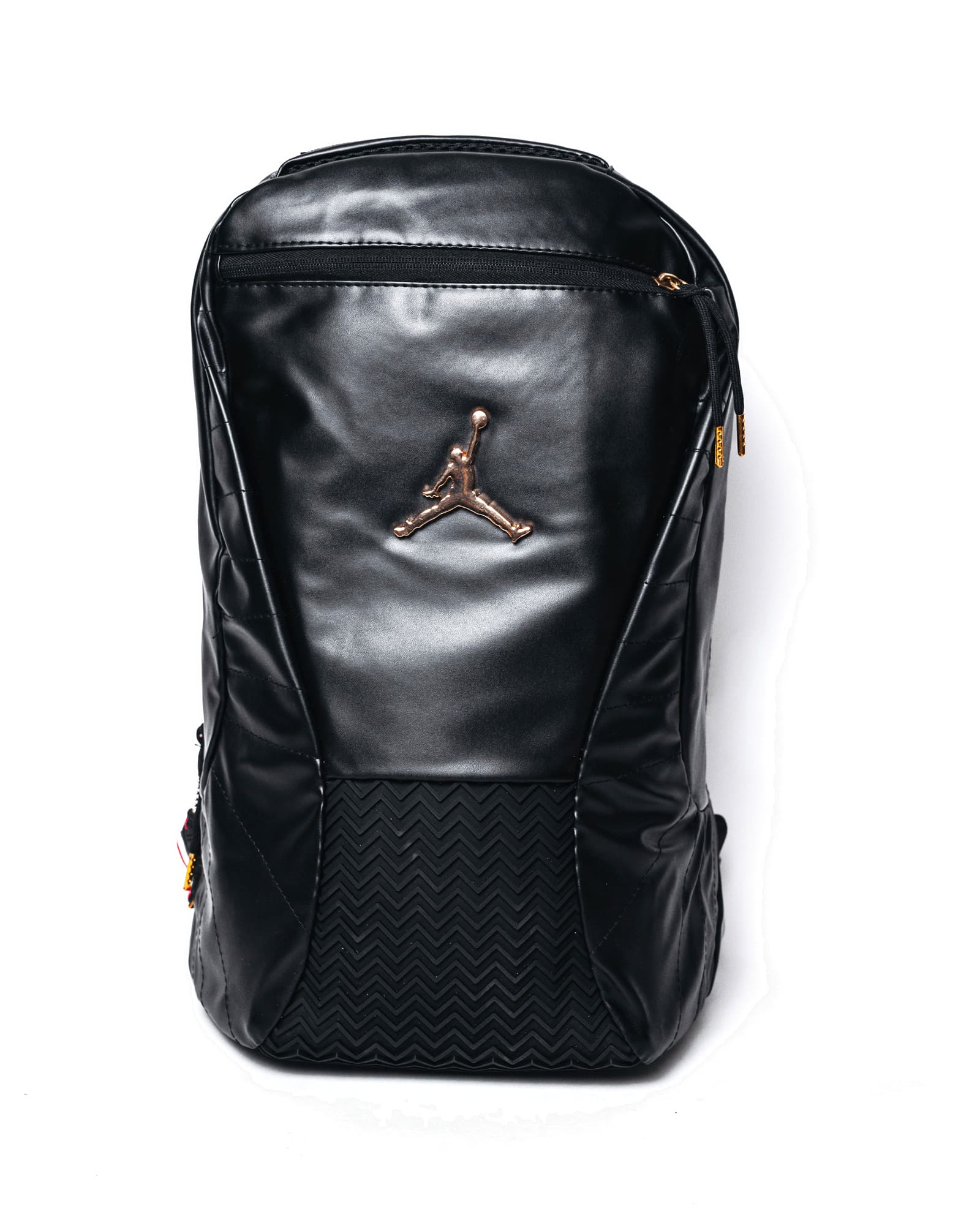 Black Quilted Jordan Backpack, view 1