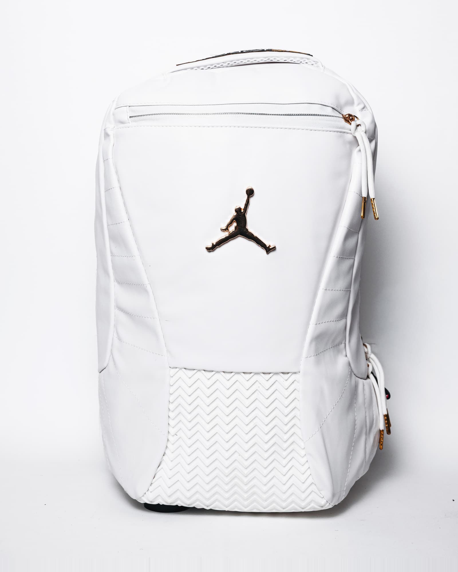 White Jordan Backpack, view 1