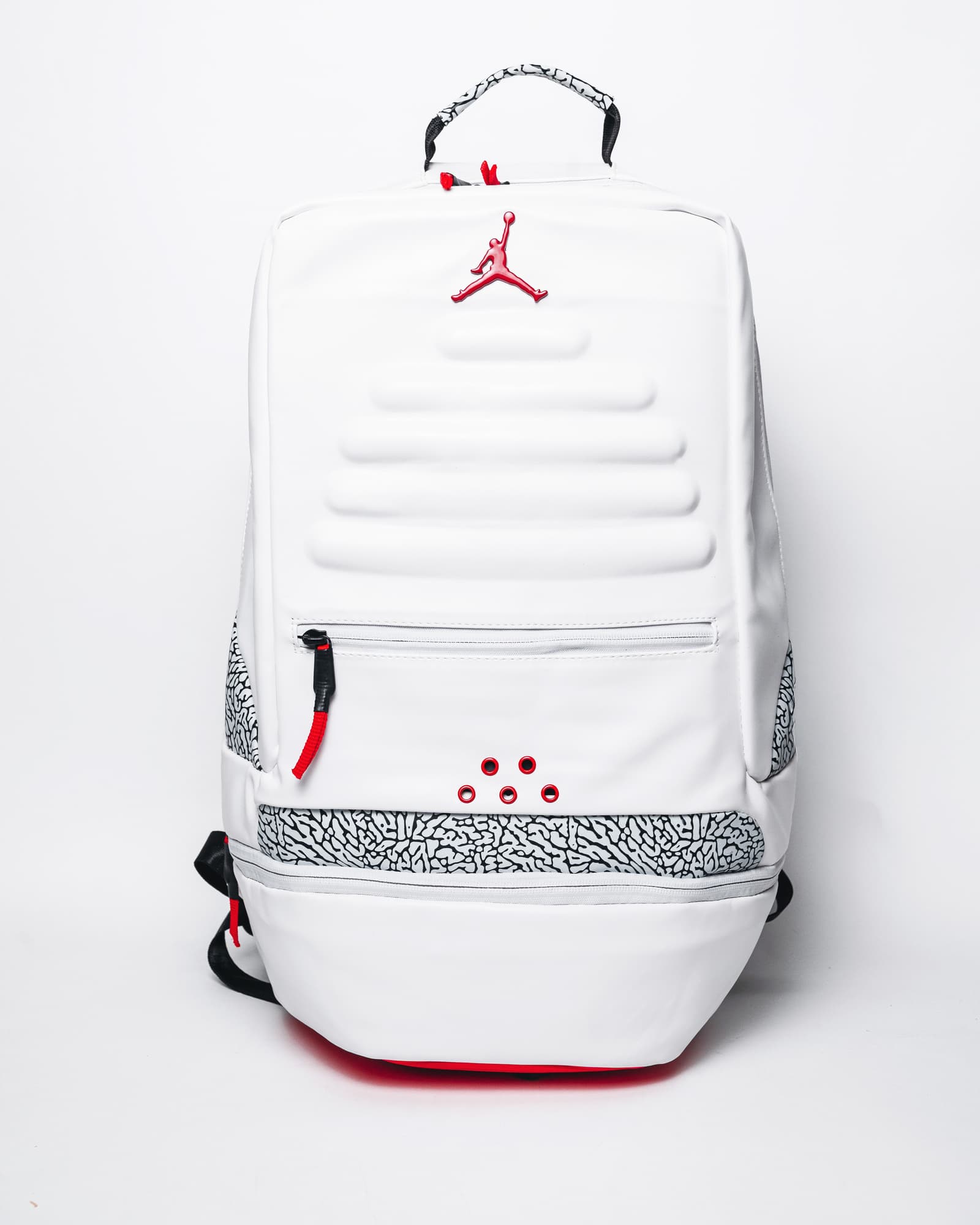 White Cement Jordan Backpack, view 1