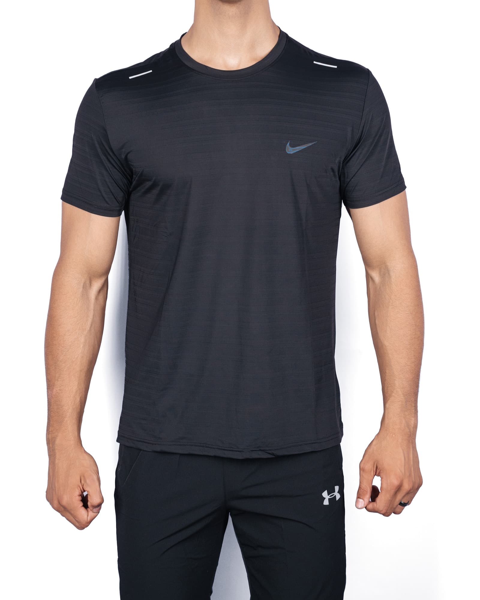Black Nike Running Tee, view 1