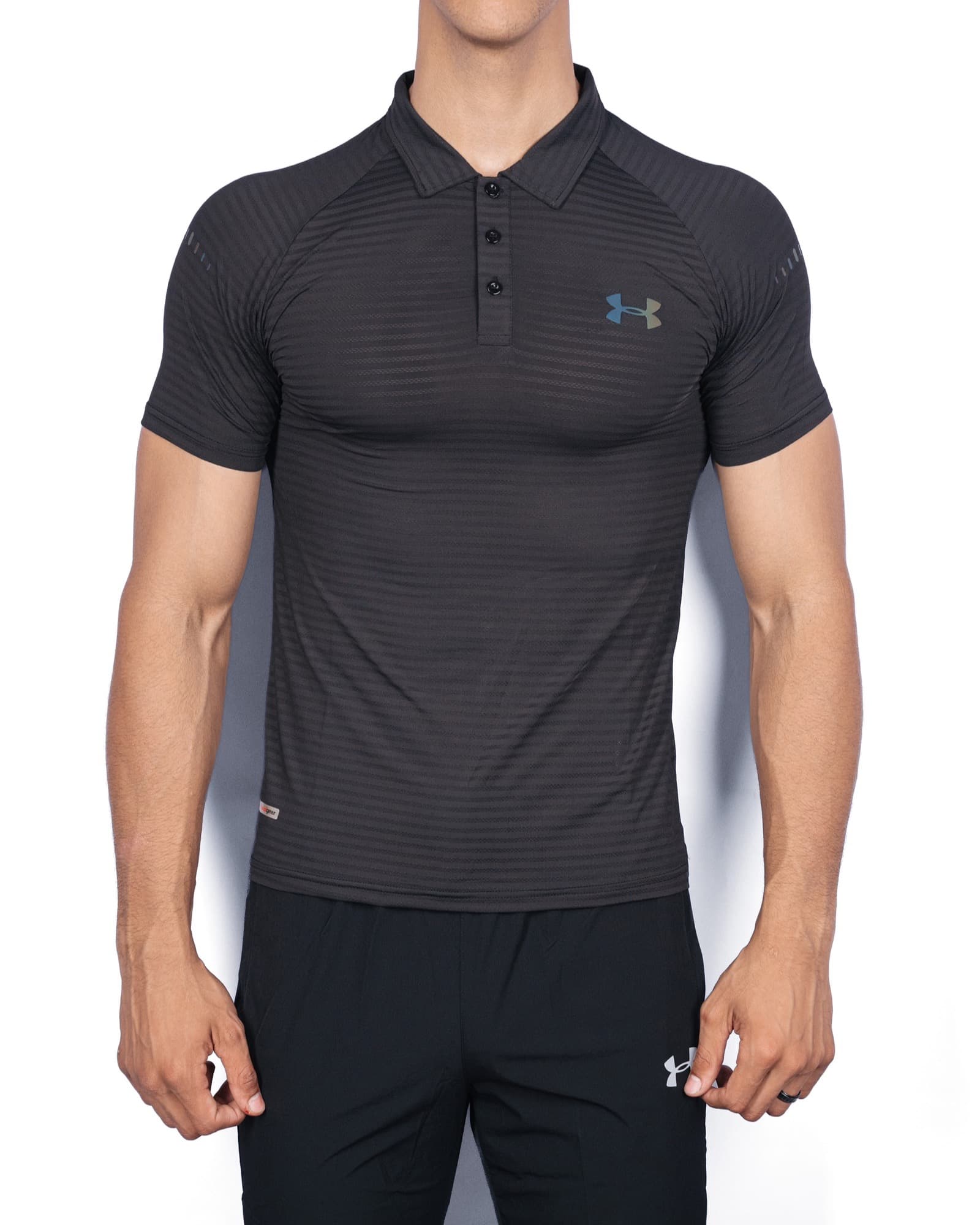 Charcoal Under Armour Polo, view 1