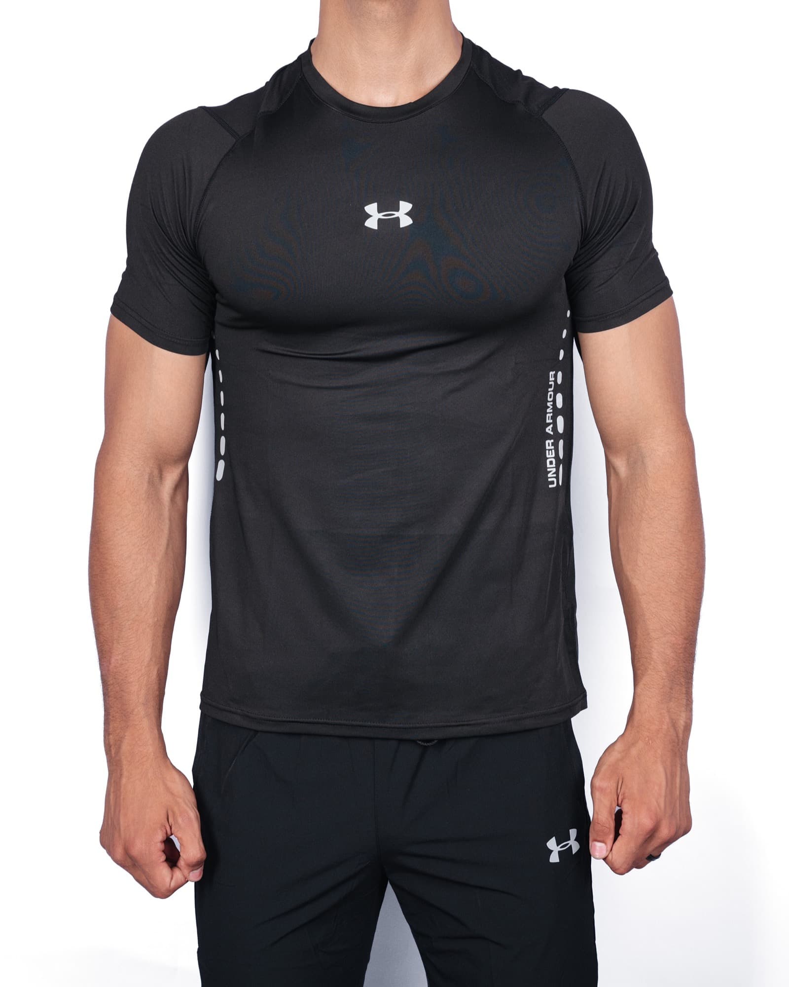 Black Under Armour Training Tee, view 1